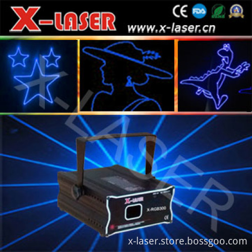 100mw Blue Animation Laser Light